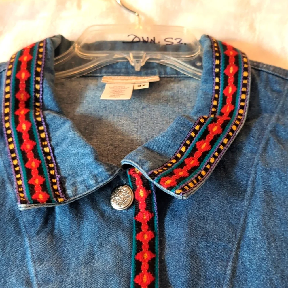 Cold water Creek Denim jacket - Picture 3 of 6